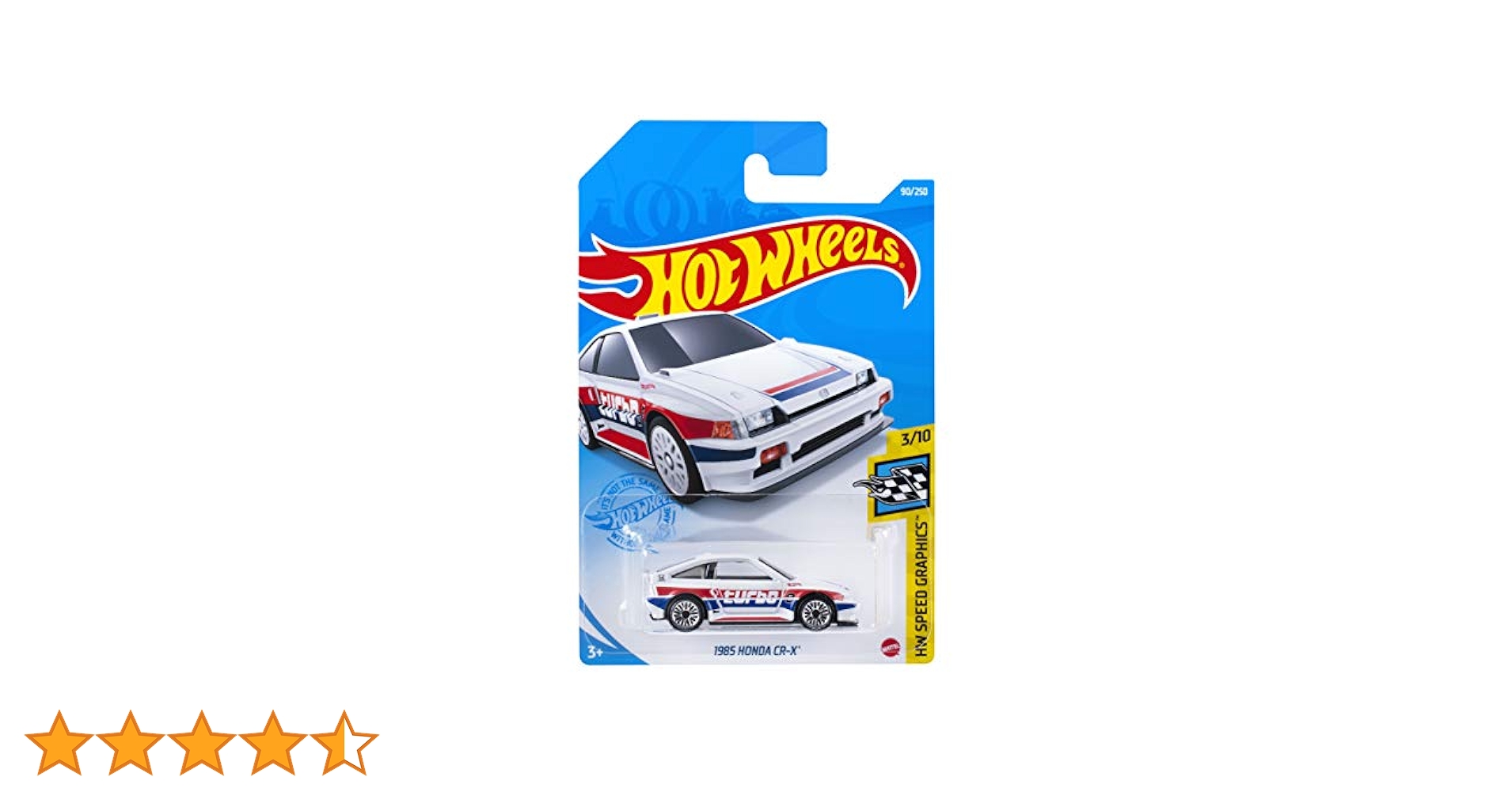 ホットウィール　ブールバード　ホンダ　CR-X 旧シリーズ 88 HONDA CR-Xと'85 HONDA CR-Xの比較レビュー！Ryu氏渾身のCRX